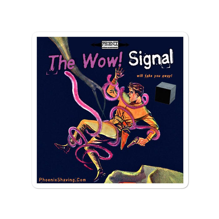 The Wow Signal 2020 Vinyl Bubble-Free Stickers | Available in 3 Sizes - Phoenix Artisan Accoutrements