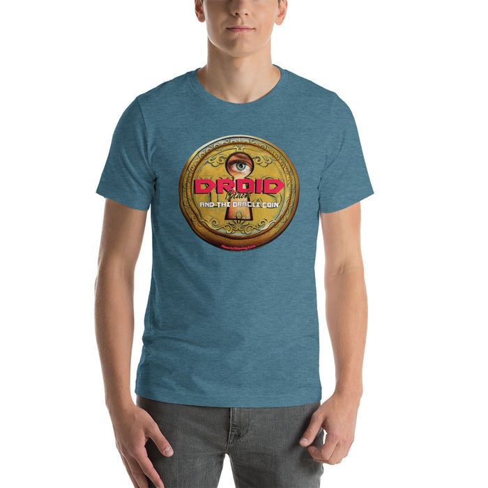 Droid Black & The Oracle Coin Short-Sleeve Unisex T-Shirt | Multiple Colors To Choose From! - Phoenix Artisan Accoutrements