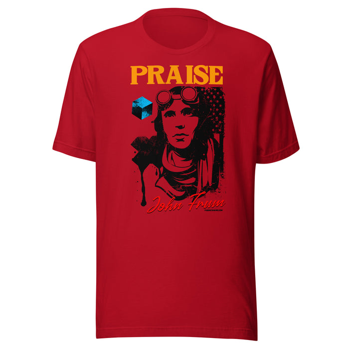 Praise John Frum EPIC Unisex T-shirt 2023 | Choose From Multiple Colors - Phoenix Artisan Accoutrements