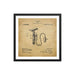Vintage Davidson Patent Drawing Framed Print - Phoenix Artisan Accoutrements