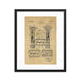Vintage Gillette TTO Safety Razor Patent Drawing Framed Print - Phoenix Artisan Accoutrements