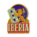 Vintage IBERIA Vinyl Sticker | 3 Sizes - Phoenix Artisan Accoutrements