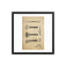 Vintage Schick Patent Drawing Framed Print - Phoenix Artisan Accoutrements