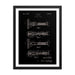 Vintage "Swivel Head" Patent Drawing 1933 Elegant Black Framed Print - Phoenix Artisan Accoutrements