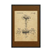 Vintage Walbusch Slant Razor Patent Drawing Framed Print - Phoenix Artisan Accoutrements
