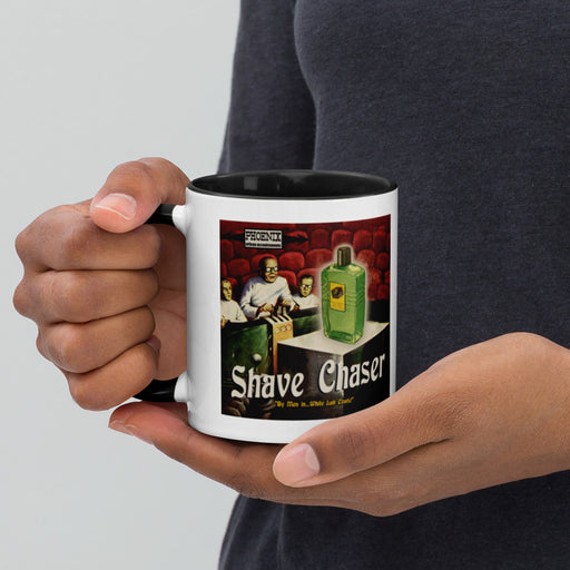 Shave Chaser Classic Diner Style Coffee Mug with Color Inside! | Choose From 2 - Phoenix Artisan Accoutrements