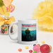 Strange Island White Glossy Diner Style Coffee Mug | Available in 2 Sizes! - Phoenix Artisan Accoutrements