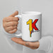 1K White Glossy Diner Style Coffee Mug! | Available in 2 Sizes! - Phoenix Artisan Accoutrements