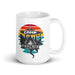 Camp Phoenix White Glossy Diner Style Coffee Mug | Available in 2 Sizes! - Phoenix Artisan Accoutrements